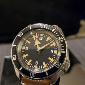 Seiko Black and Silver 42mm Automatic